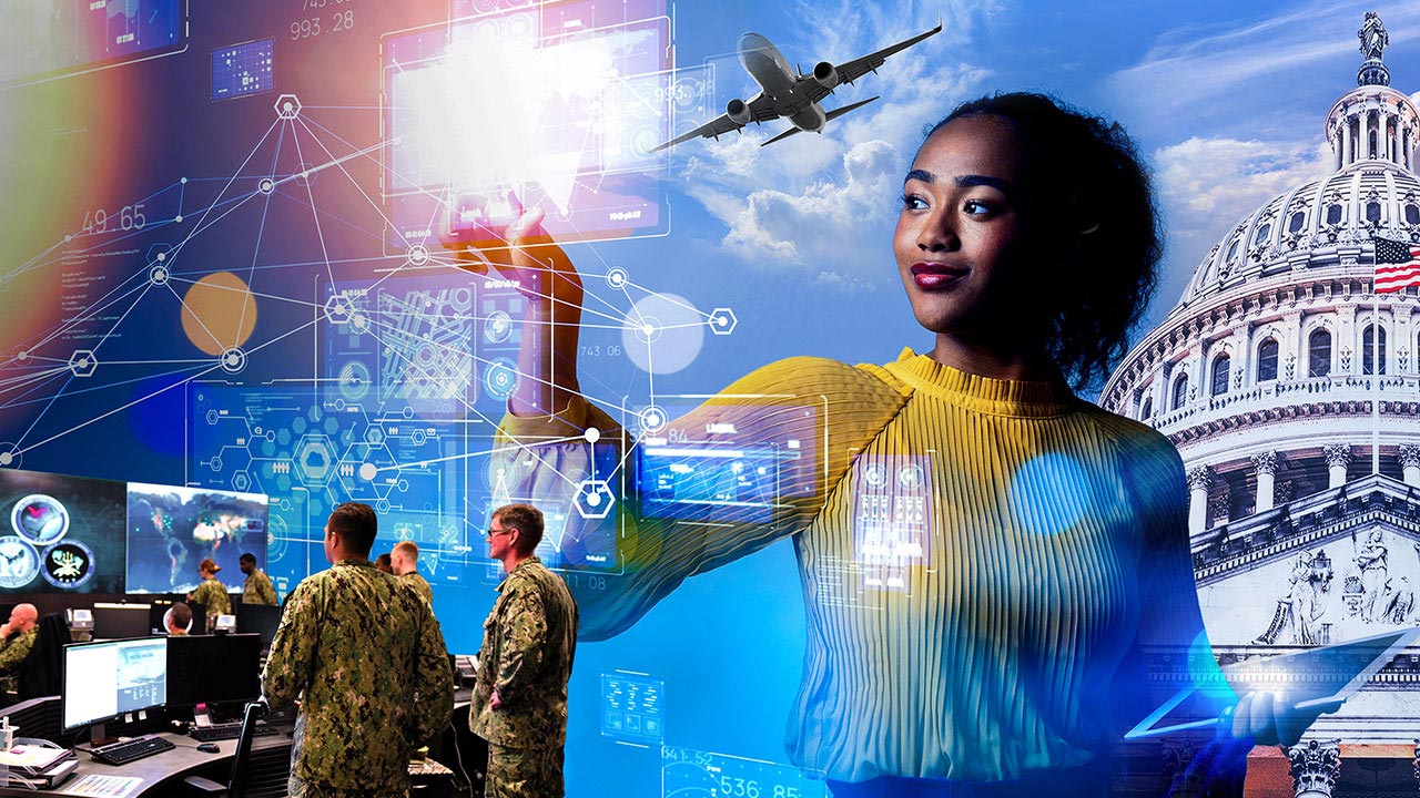 mages representing Tetra Tech federal IT and data analytics services for U.S. federal, military, and aviation customers