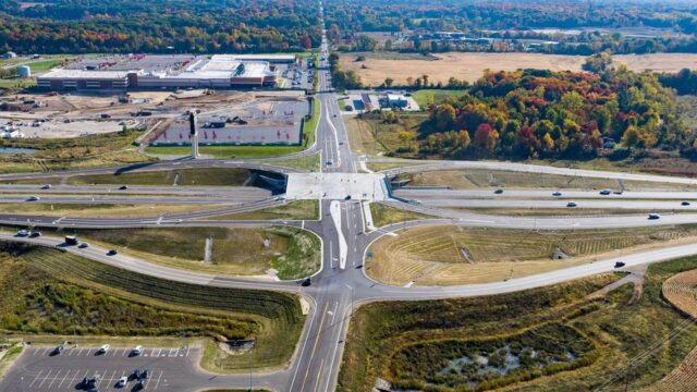 US-131 at M-179 Single-Point Urban Interchange